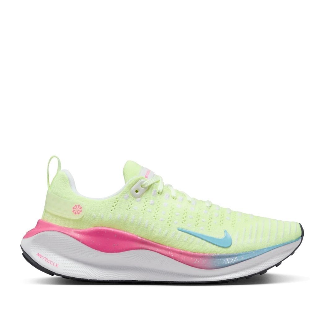 Nike InfinityRN 4 Sneaker- Barely Volt/Aquarius Blue/White Obsidian - Picture 2 of 12